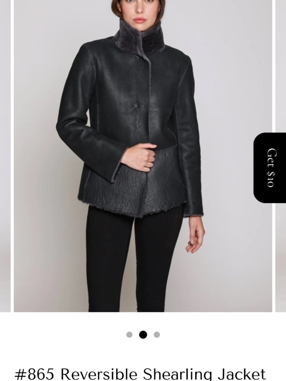 Shearling Jacket Reversible